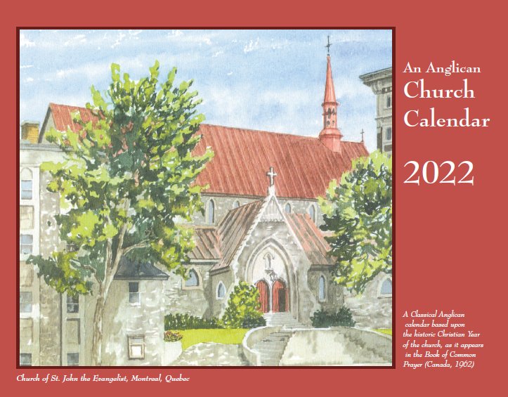 An Anglican Church Calendar